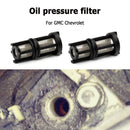 2pcs Car Filter Precise Fit Oil Filter Stainless Steel for Chevrolet Accessories
