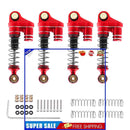 4 Packs RC Crawler Truck Spring Shocks Absorber Damper for Axial SCX24 1/24