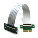 PCI Express Extension Cable 90 Degree 36 Pin PCIe 1X FPC Converter Cord