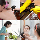 4pcs Mist Stream Sprayer Replacement Trigger Handheld Spray Nozzles (Black)