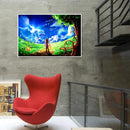 1000pcs Paper Jigsaw Puzzles Sky Cloud Tree Adults Kids Educational Game To