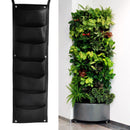 2pcs Green Plants Grow Bag Planter Vertical Garden Vegetable Wall Planting Pouch