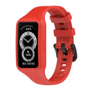 Strap for Huawei Honor Band 6 Pro Silicone Wristband Replacement (Red) Newly