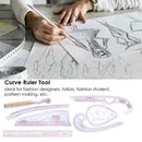 7 Pcs French Curve Metric Ruler Sewing Ruler Tailor DIY Set S Clothing FAST F4Y1