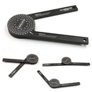 Miter Saw Protractor Aluminum Alloy Angle Finder Level Meter Goniometer Newly