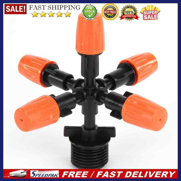 Micro Drip Irrigation Atomization Nozzle Garden Hose Sprinklers (5pcs)