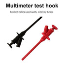 4mm Banana Jack Flexible Probe Electrical Hand Tools Spring Damage Test Hook Set
