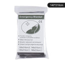 Outdoor Rescue First Aid Kit Thermal Foil Emergency Blanket (140x210cm)