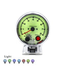 Universal Auto Car Tachometer Tacho Gauge 0~8000 RPM Meter 7 Colors Adjustable
