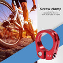 MTB Bike Bicycle Seatpost Seat Post Clamp Tube Clip Aluminum Alloy Bike Tools