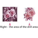 Rose 5D Diamond Painting Embroidery DIY Craft Cross Stitch Home Decor(Pink