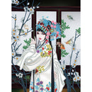 Chinese Style Beauty 5D Diamond Painting Partial Special Shaped Drill (K057)