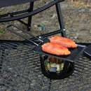 Tray Portable BBQ Griddle Plate Frying Pot Stovetop Plate Nonstick Grill Pan