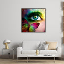 5D DIY Diamond Painted Round Diamond Eye Series LD164
