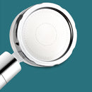 Rotated Rainfall Shower Head High Pressure Water Save Shower Head (Yellow) Newly