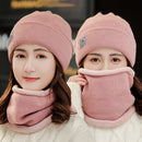 Winter Warm Outdoor Cycling Fleece Scarf Neck Cover Hat Outdoor Thickened Mas