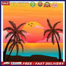Hand Painted Oil Paint by Numbers DIY Sea Sunset Drawing Wall Decoration Gift