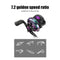 #A 8kg Max Drag 7.2/1 Low Profile Baitcasting Fishing Reel Metal Line Cup Wheel