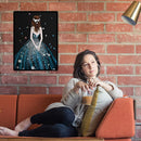 5D Full Round Drill Diamond Painting Girl DIY Cross Stitch Mosaic Rhinestone Art