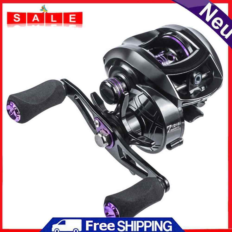 Fishing Reel High Speed Saltwater 8kg Max Drag Bait Casting Metal Fishing Wheel