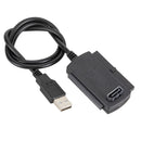 USB 2.0 to SATA PATA IDE Hard Drive Adapter Cable Kit with EU Power Adapter