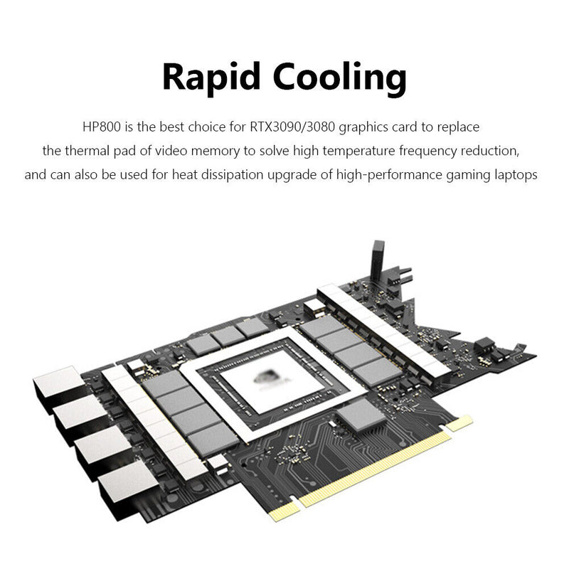 TEUCER HP800 Heat Dissipation Silicone Pad for RTX3090/3080 Memory (1.5mm)