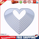 Hollow Heart DIY Metal Stencil for Scrapbook Embossing Craft Cutting Die-15
