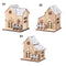 Wedding Party Tree Hanging LED Light Lamp Xmas Ornament Christmas Wood House
