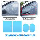 4pcs Clear Car Rearview Mirror Protective Films Window Anti Fog Rainproof F