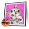 Full Round Drill Rhinestone Art DIY 5D Cat Diamond Painting Kit(A2418) Newly