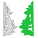 Tree Pattern Metal Punching Molds Stencil DIY Scrapbooking Dies Metal Christmas