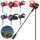 Noise Reduction Profession Wired Game Earphones With Microphone In-Ear Headset