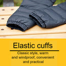 Outdoor Windproof Drawstring Down Pants Skiing Thickened Climbing Warm Trousers