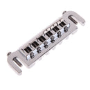 Guitar Accessories Wraparound Bridge String Holder Cleats Chrome Style Guitar Bri