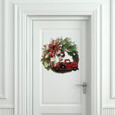 Multi-Use Thanksgiving Vine Truck Garland Hanging Art Craft Wreath Holiday Gift
