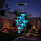 Wind Chime Solar Powered LED Light Changing Garden HOT 2021 Lamp Hanging T8B2