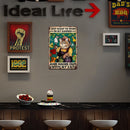 Gardener Cat Retro Metal Plate Tin Sign Plaque Poster for Bar Club Cafe