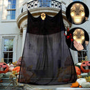 Hanging Luminous Ghost with Scary Voice Outdoor Halloween Specter Decor