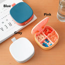 For Purse or Pocket Cute Pill Organizer Portable Daily Small Pill Box