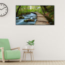 Forest Trestle Bridge Oil Paint By Numbers DIY Canvas Wall Art Picture Crafts
