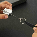 Retractable Anti-Lost Wire Pen/Pencil Holder Ring Buckle Belt Clip with Z0U8