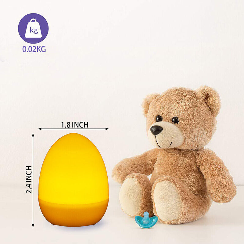 12pcs LED Simulation Egg Lighting Happy Easter Candle Christmas Wedding Decor