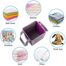 Felt Handbag - Baby Caddy Diaper Holder Storage Box Containers (Purple) Newly
