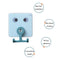 Self Adhesive Cute Hook Kitchen Wall Hanging Punch Free Door Hooks Storage Racks