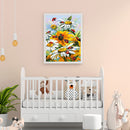 DIY Diamond Painting Kits Full Round Drill Daisy Ladybird Crafts Home Decoration