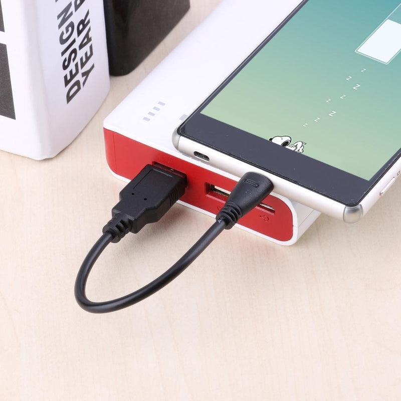 Crazystore 10cm Micro USB Data Cable Short 1A Fast Charging Cable for Android Phone