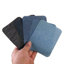 20Pcs/Set 5 Color DIY Iron on Denim Fabric Patches For Clothing Jeans R Kit M1R6