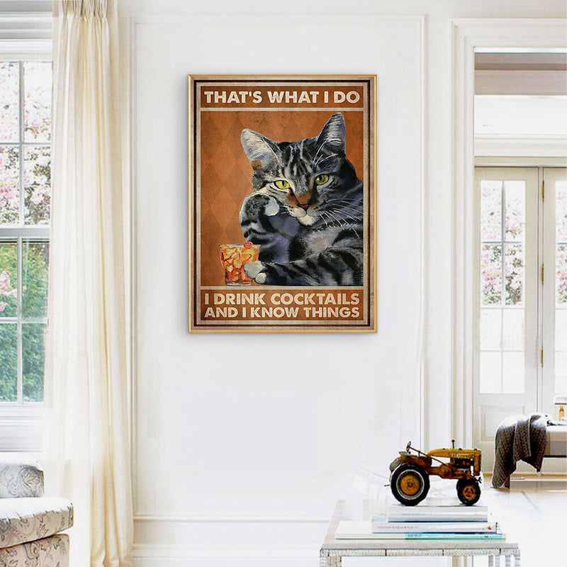 Black Cat Full Round Drill DIY Diamond Painting Handmade Mosaic Art Picture
