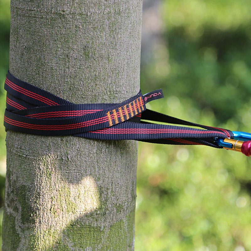 Rock Climbing Sling Bearing Strap Wear Resistant Rappelling Rescue Equipmen