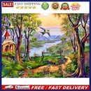 5D DIY Full Drill Diamond Painting Scenery Embroidery Craft Kit Home Decor Gi